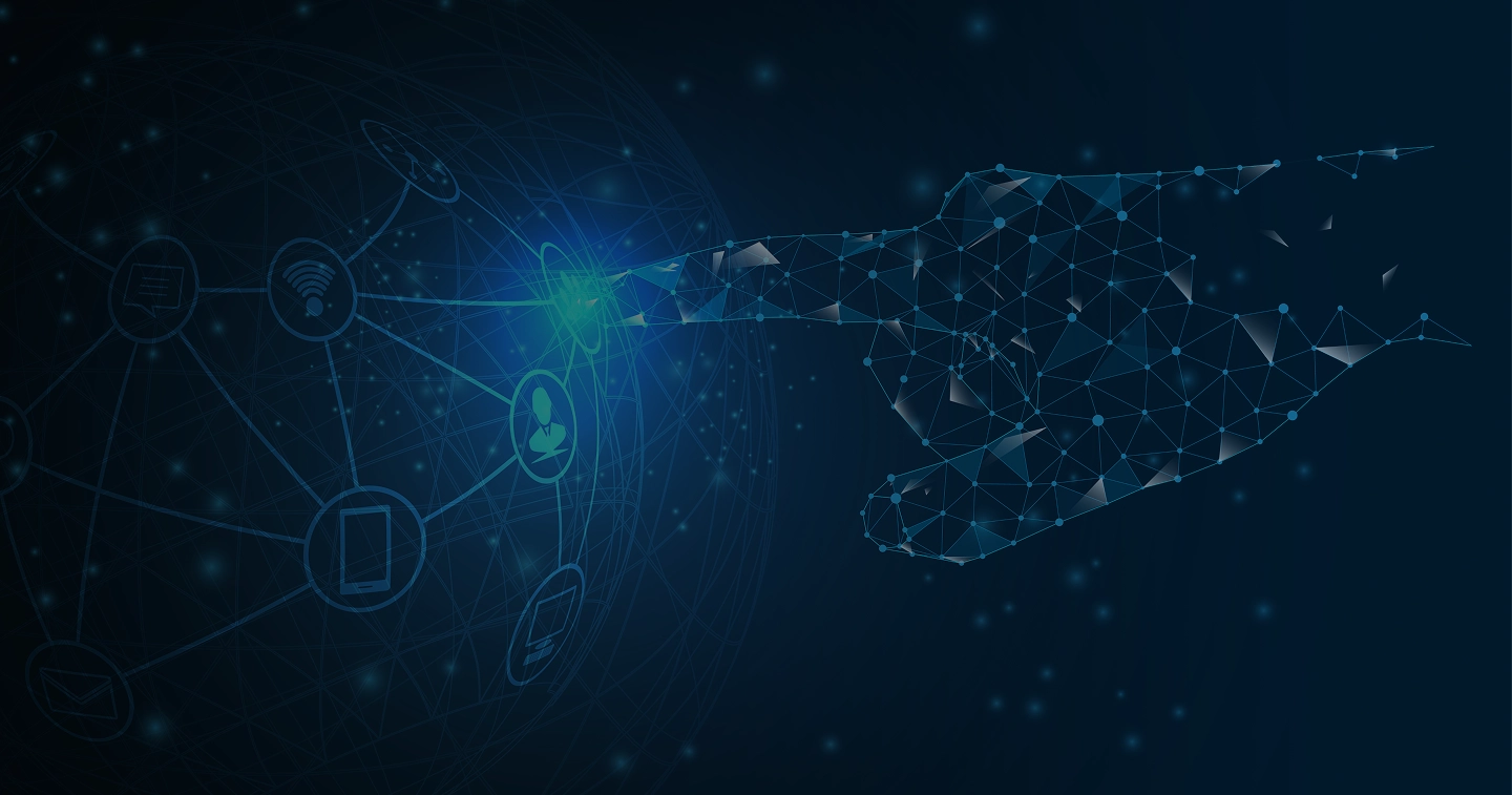 Grafica di sfondo della pagina contatti di AI l8n tool 2